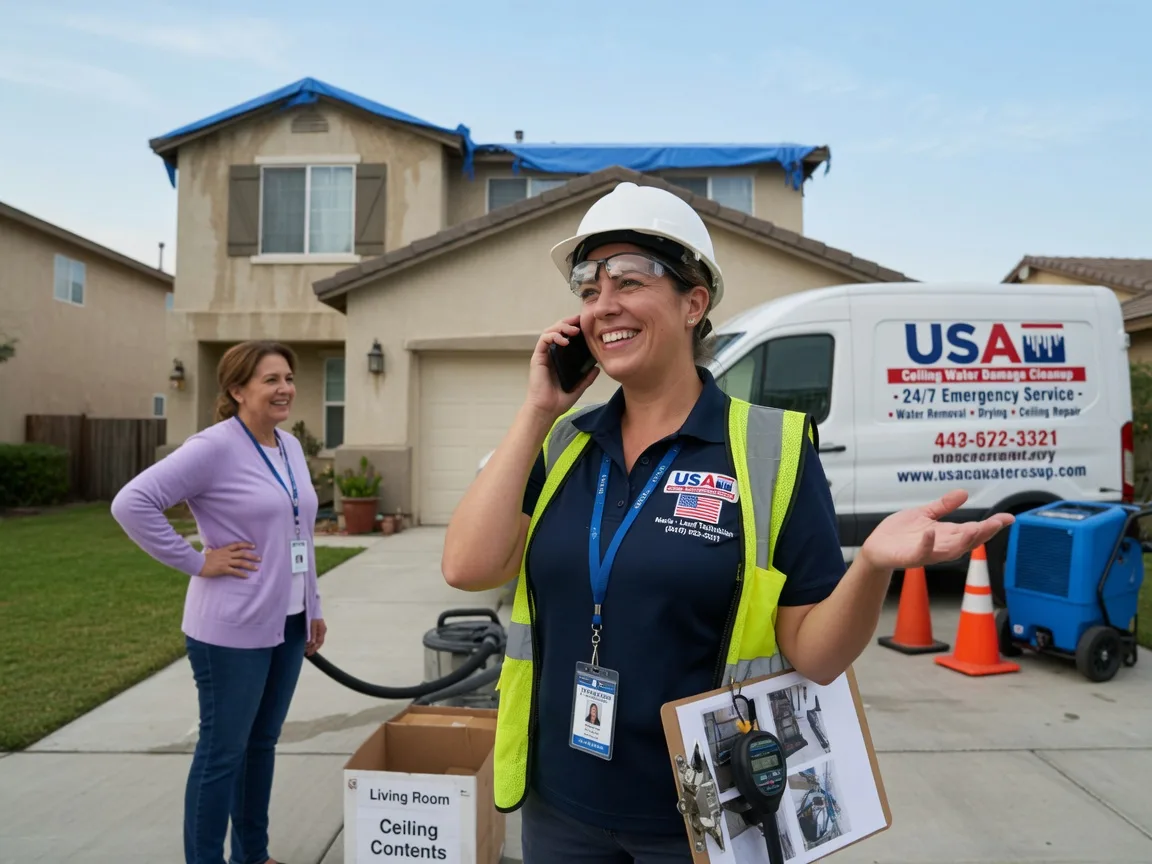 Ceiling Water Damage Restoration Pearland, TX FAQs